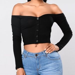 ✰ fashion nova crop top ✰